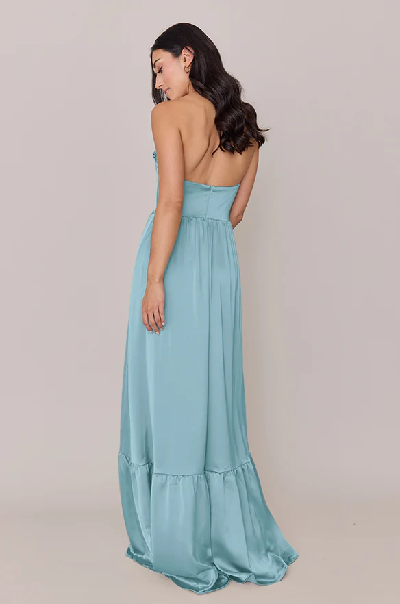 Valentina Satin Dress | Made To Order - Image 75
