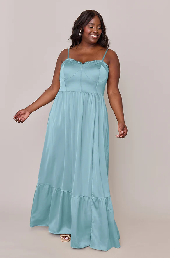 Valentina Satin Dress | Made To Order - Image 76