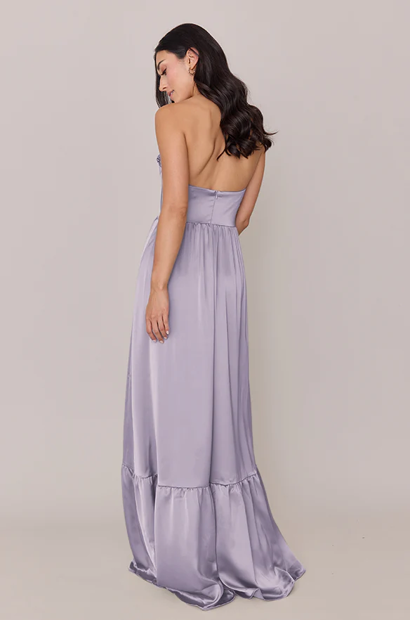Valentina Satin Dress | Made To Order - Image 79