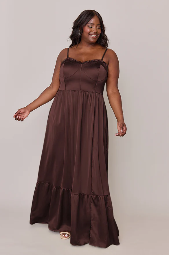 Valentina Satin Dress | Made To Order - Image 88