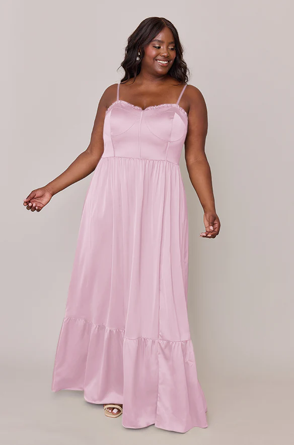 Valentina Satin Dress | Made To Order - Image 9