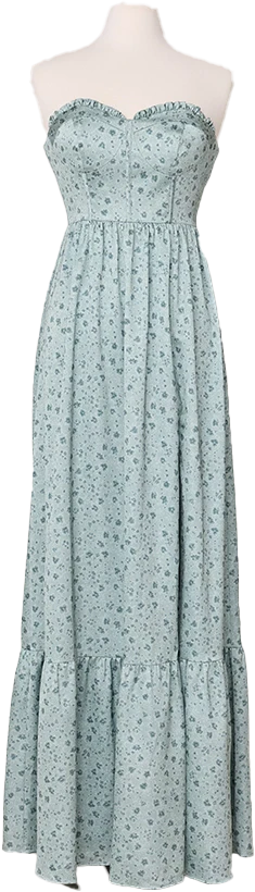 Valentina Satin Floral Print Dress | Made To Order - Image 71