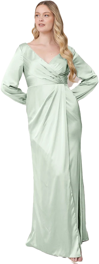 Vera Satin Dress | Made To Order - Image 109