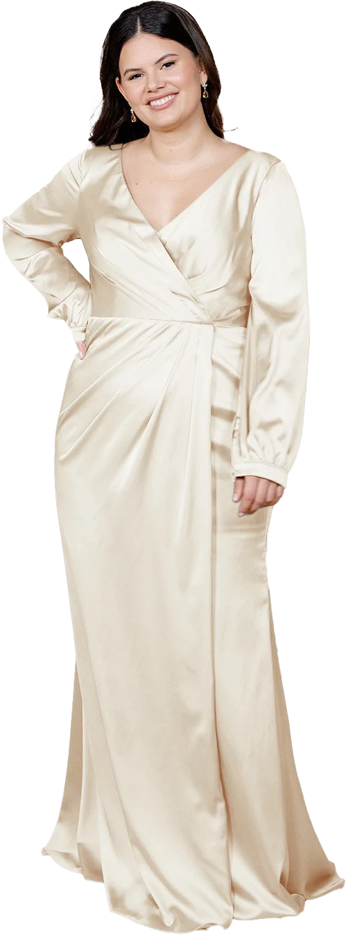 Vera Satin Dress | Made To Order - Image 113