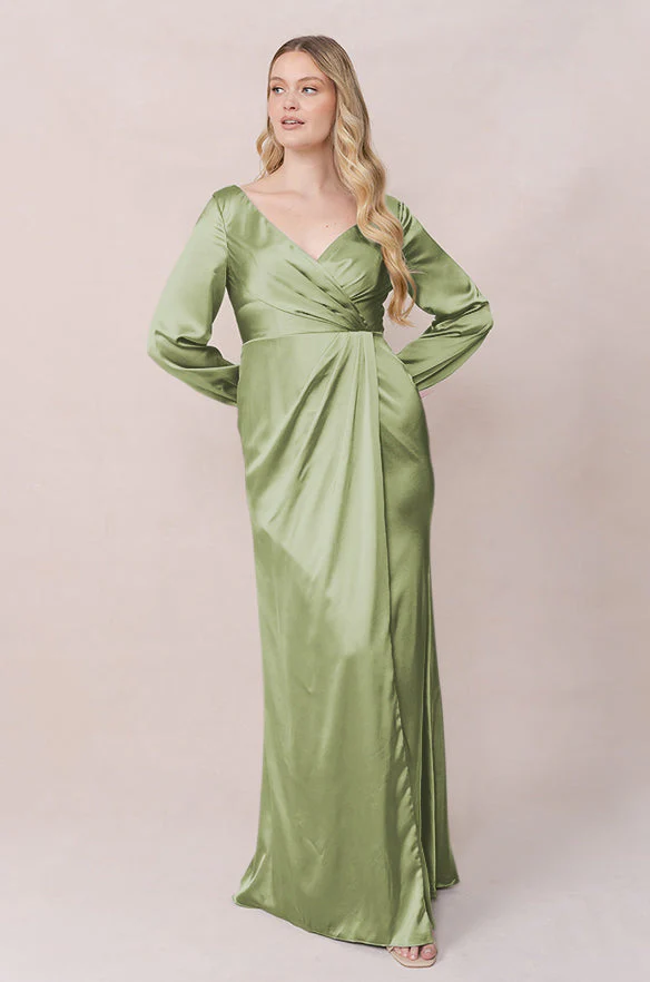 Vera Satin Dress | Made To Order - Image 114
