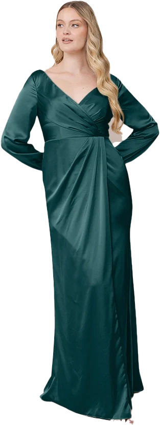 Vera Satin Dress | Made To Order - Image 12