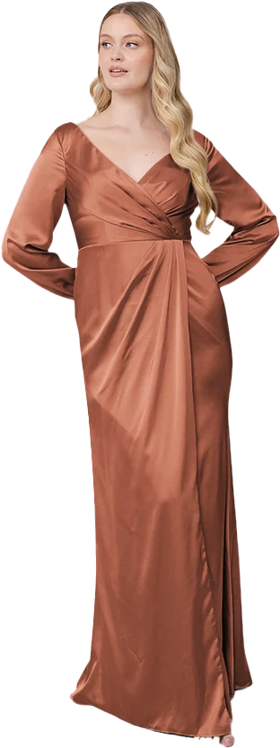 Vera Satin Dress | Made To Order - Image 13