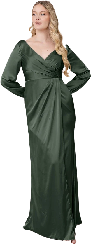 Vera Satin Dress | Made To Order - Image 23