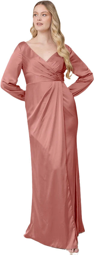 Vera Satin Dress | Made To Order - Image 24