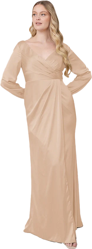 Vera Satin Dress | Made To Order - Image 32