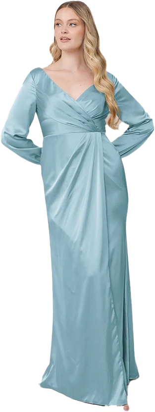 Vera Satin Dress | Made To Order - Image 35