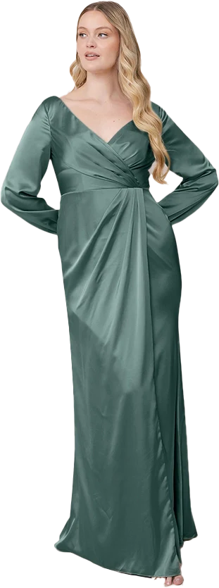 Vera Satin Dress | Made To Order - Image 48