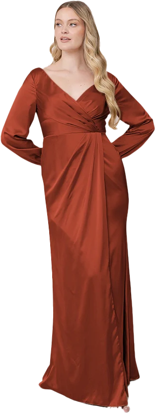 Vera Satin Dress | Made To Order - Image 50