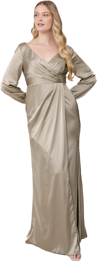 Vera Satin Dress | Made To Order - Image 52