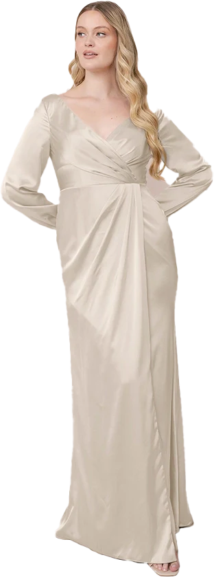 Vera Satin Dress | Made To Order - Image 54