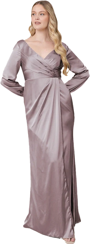 Vera Satin Dress | Made To Order - Image 56