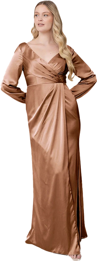 Vera Satin Dress | Made To Order - Image 58