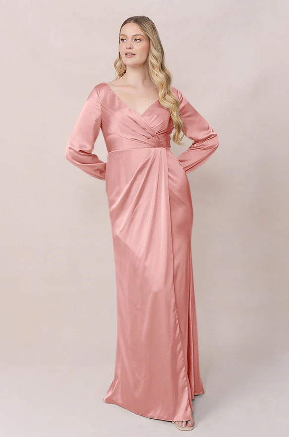 Vera Satin Dress | Made To Order - Image 63