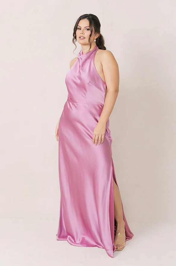 Veronica Satin Dress | Made To Order