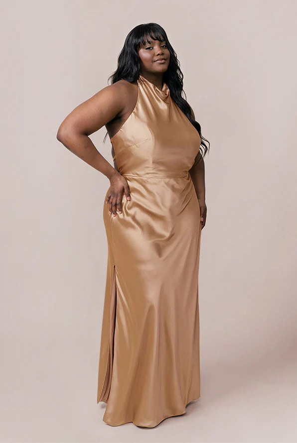 Veronica Satin Dress | Made To Order - Image 21