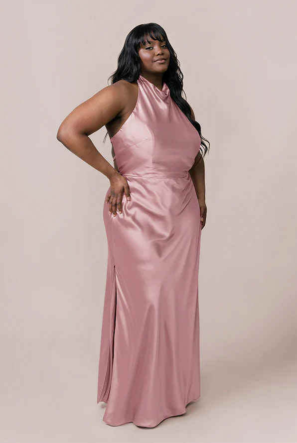 Veronica Satin Dress | Made To Order - Image 27