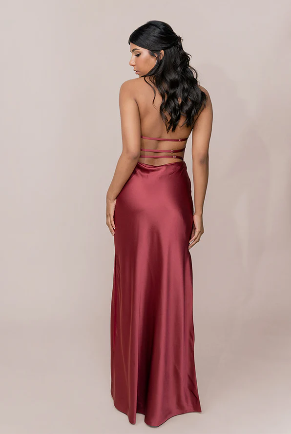 Veronica Satin Dress | Made To Order - Image 6