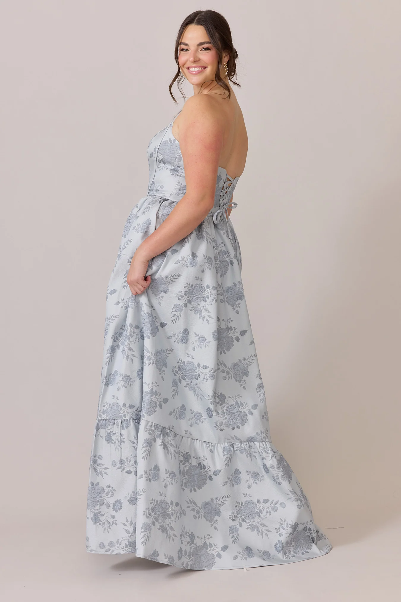 Vienna Jacquard Dress | Made To Order - Image 17
