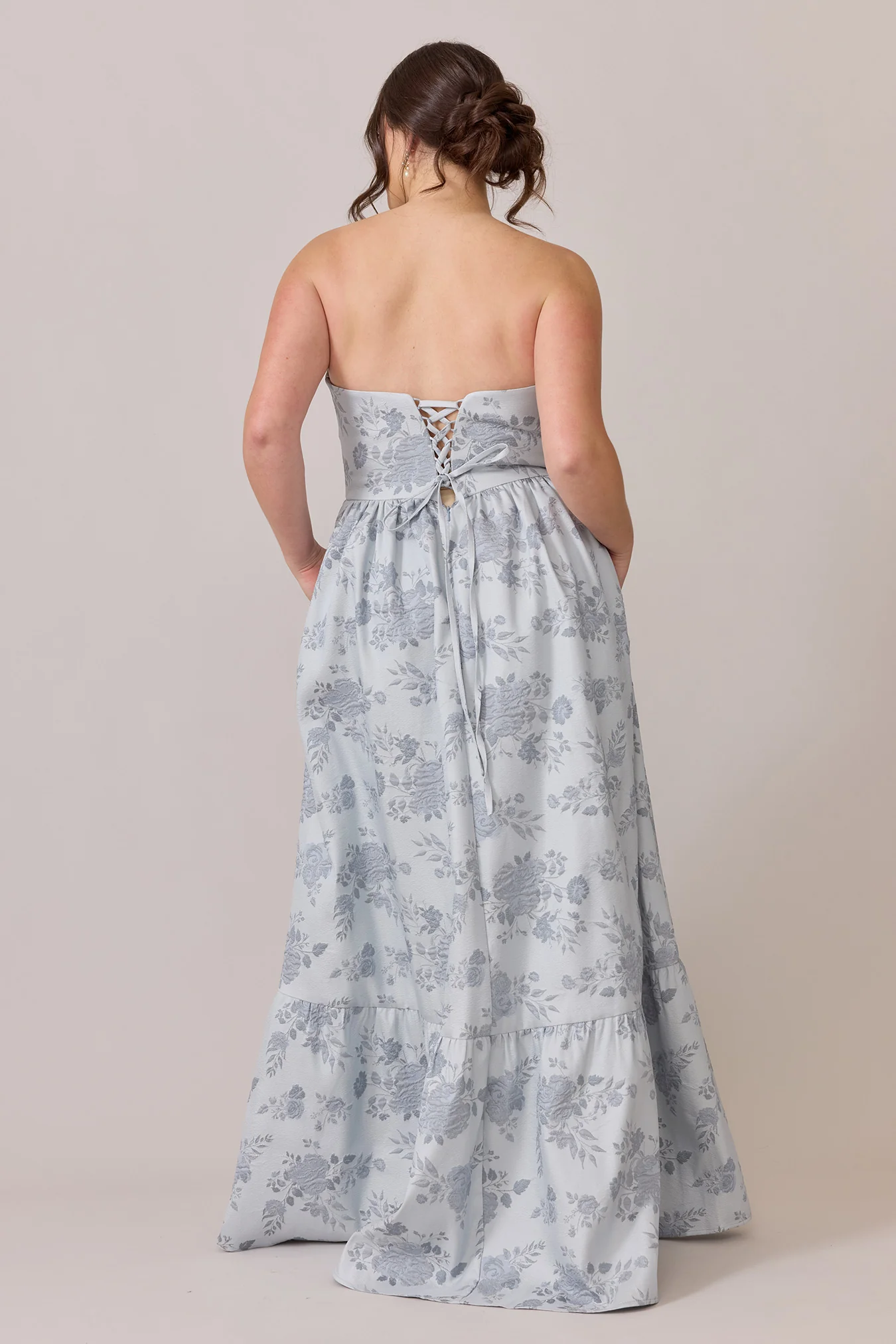 Vienna Jacquard Dress | Made To Order - Image 18