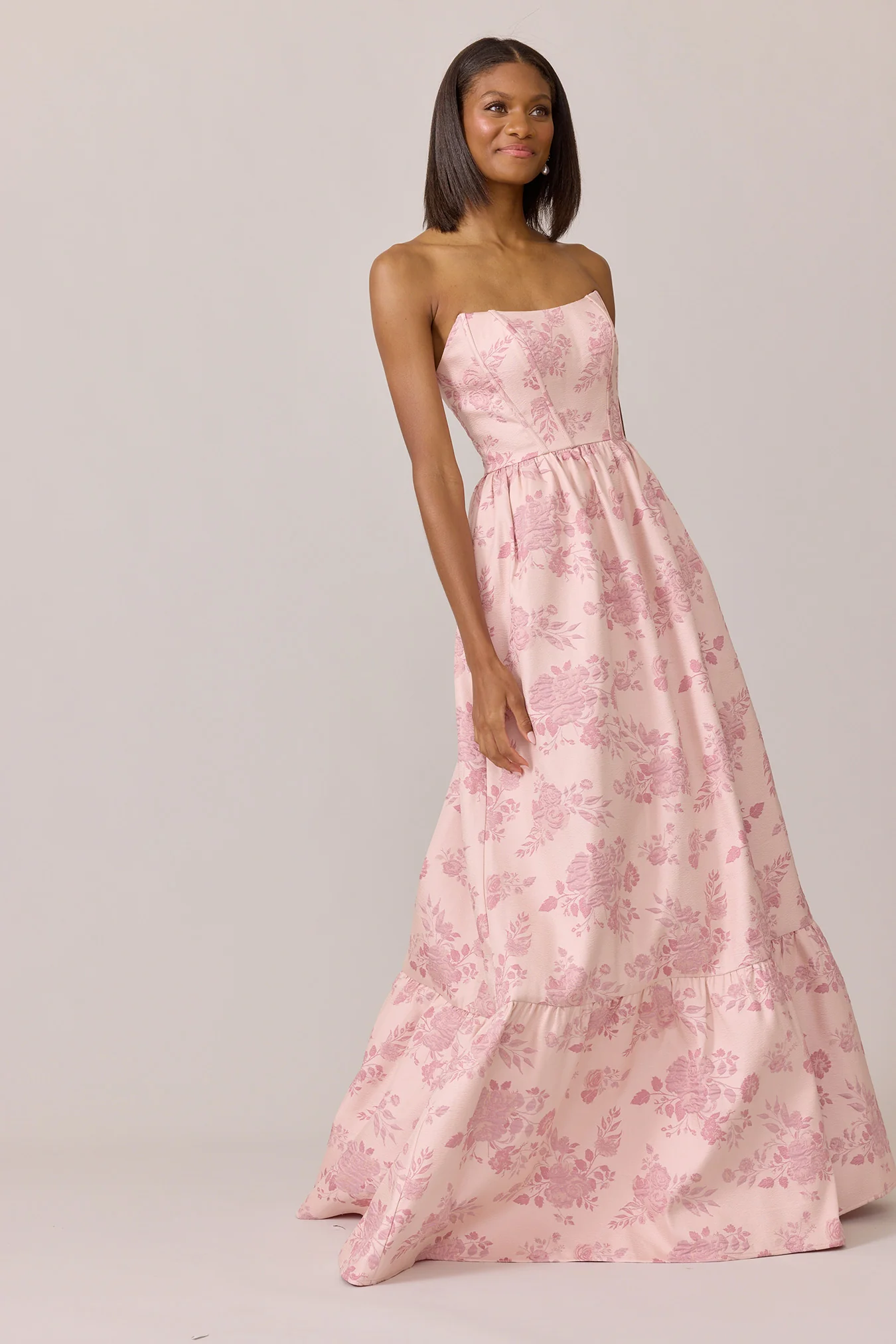 Vienna Jacquard Dress | Made To Order - Image 25