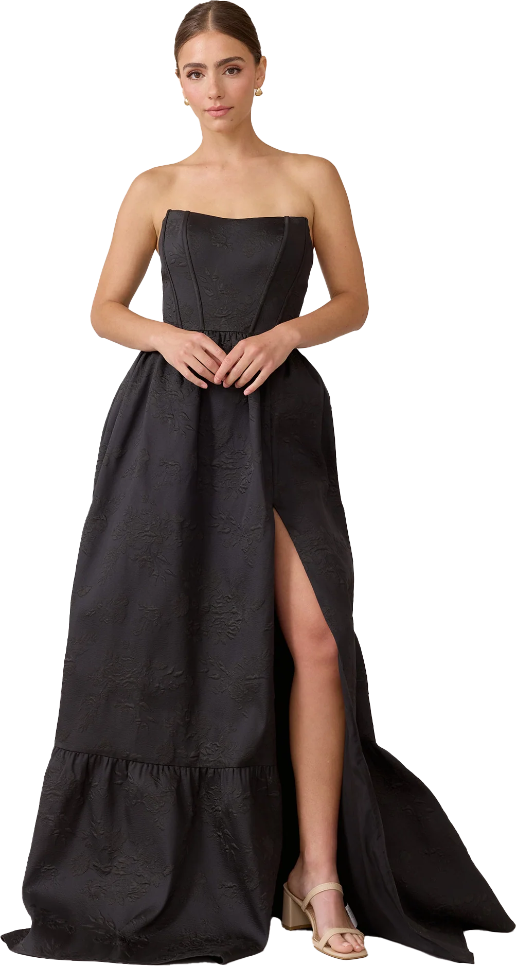 Vienna Jacquard Dress | Made To Order - Image 27