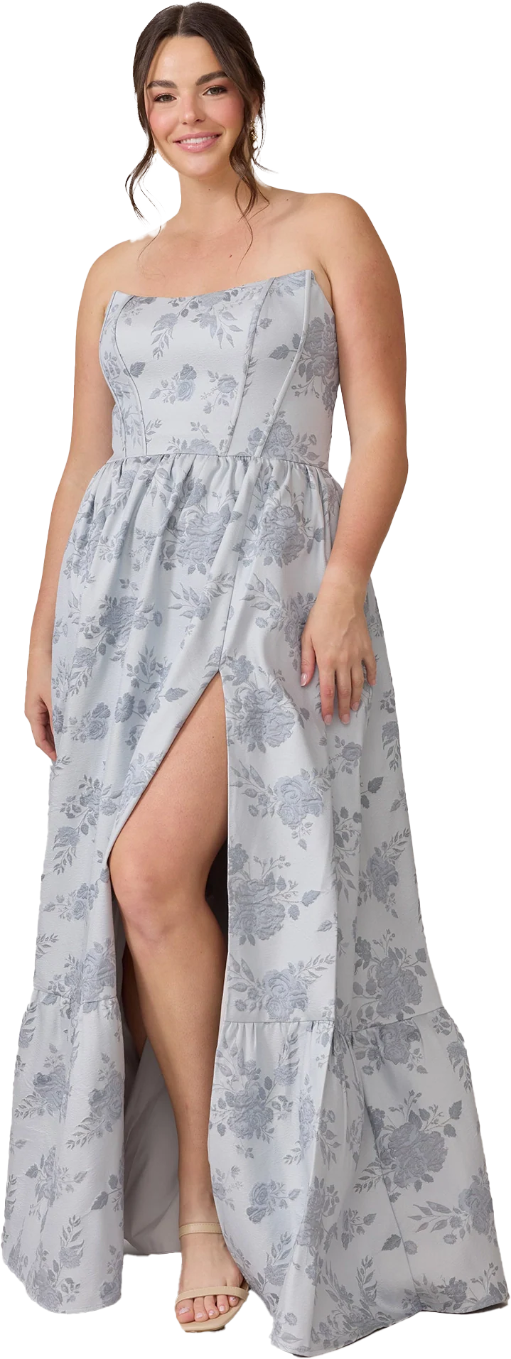 Vienna Jacquard Dress | Made To Order - Image 30