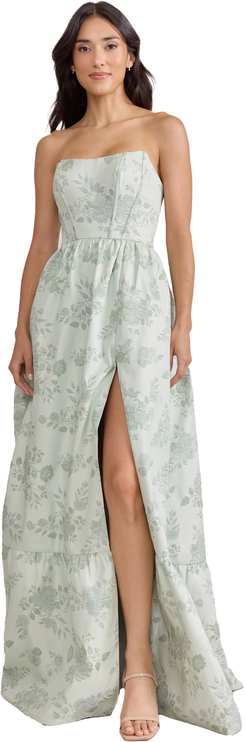 Vienna Jacquard Dress | Made To Order - Image 35