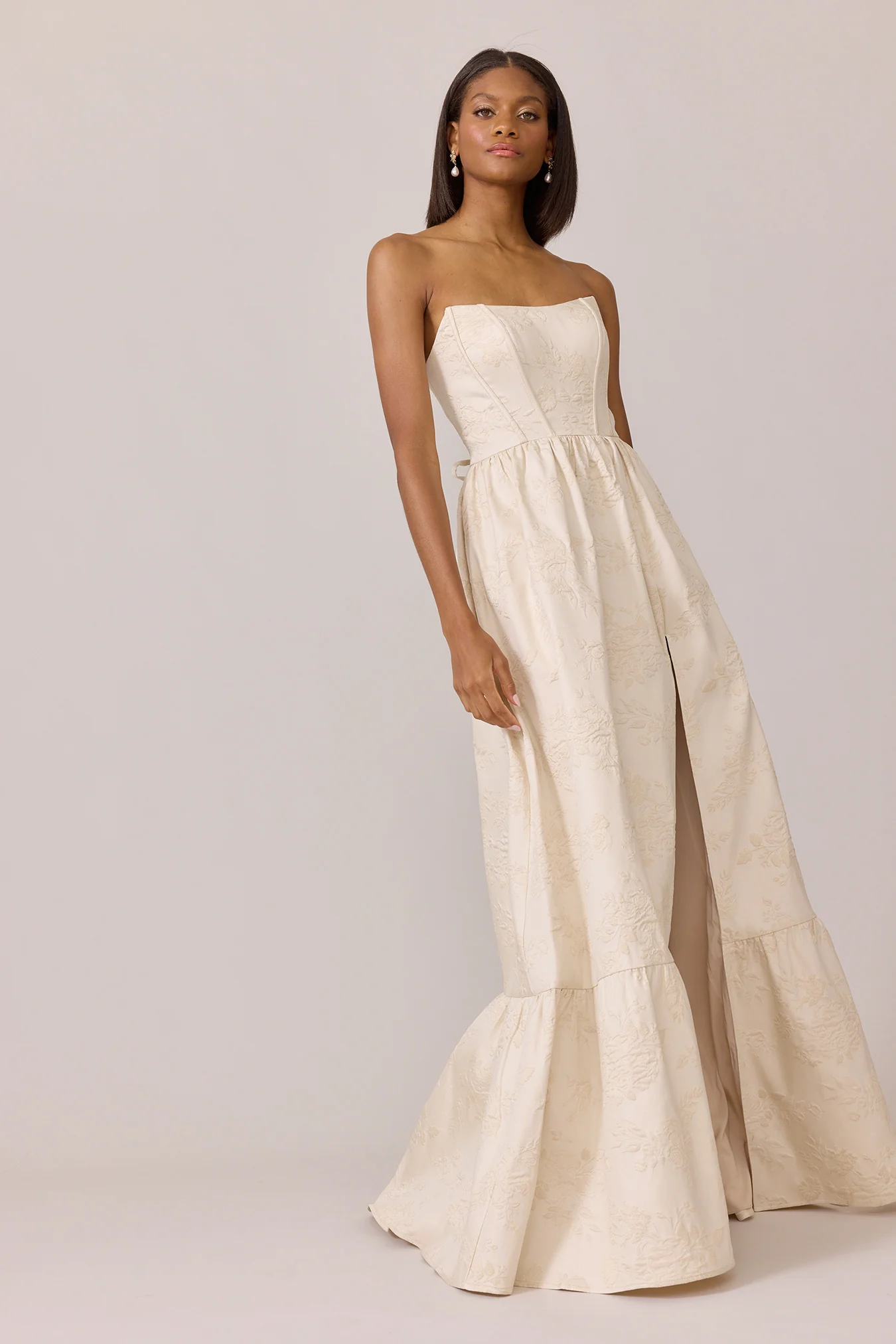 Vienna Jacquard Dress | Made To Order - Image 6