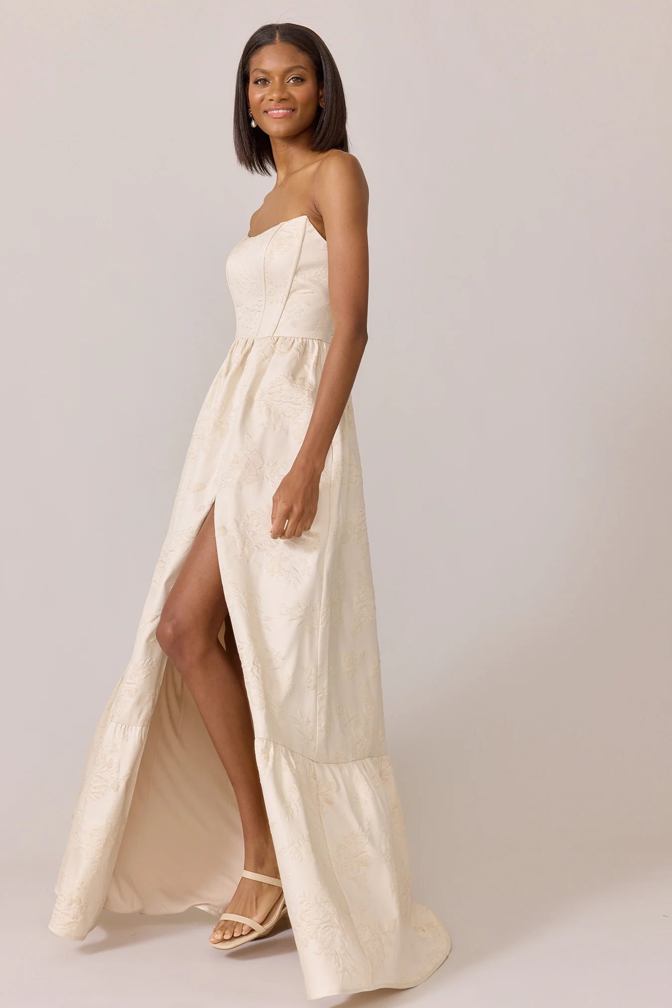 Vienna Jacquard Dress | Made To Order - Image 7