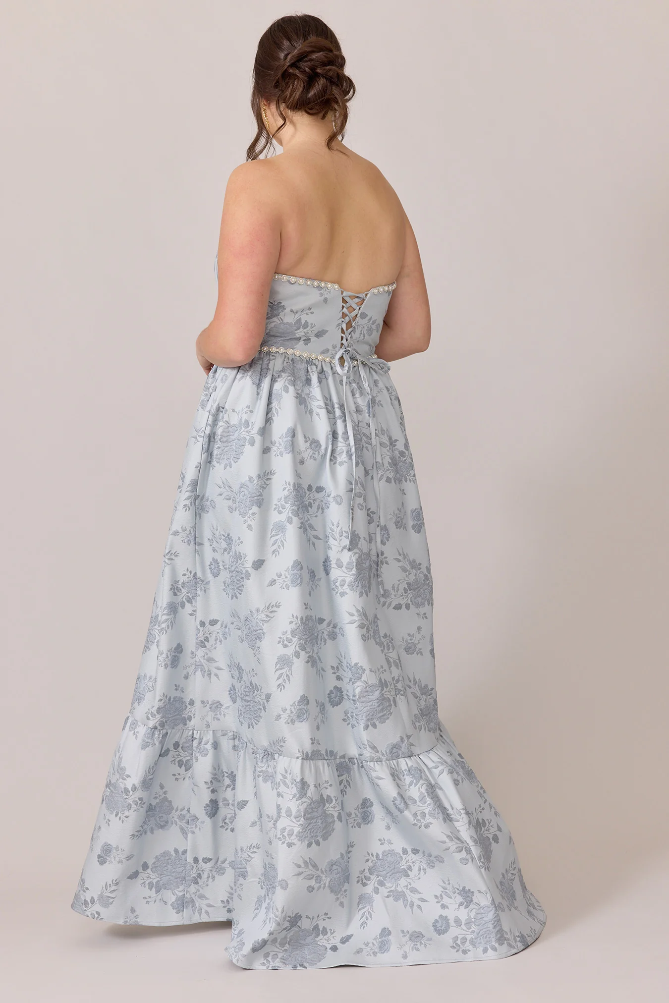 Vienna Luxe Jacquard Dress | Made To Order - Image 11