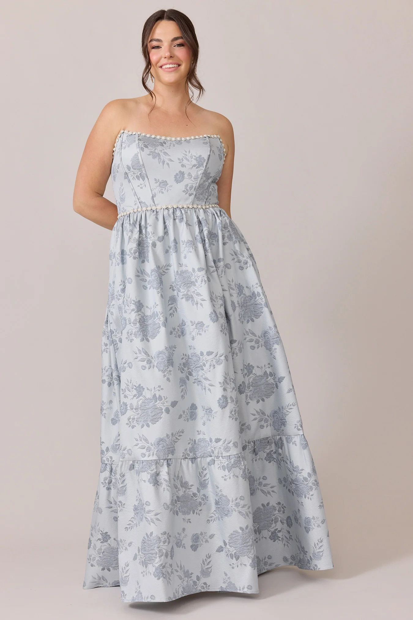 Vienna Luxe Jacquard Dress | Made To Order - Image 13