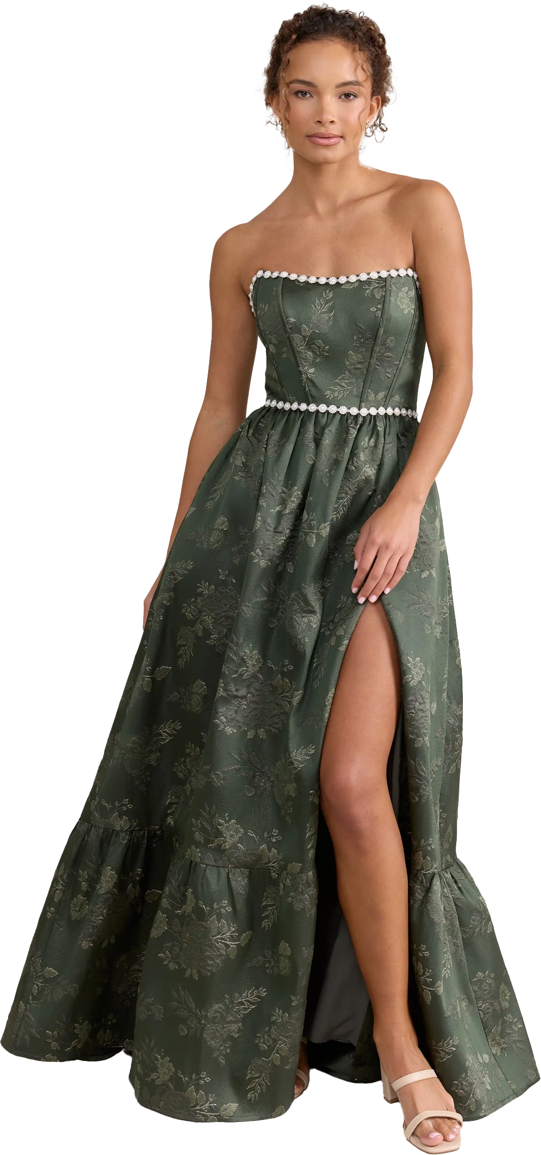 Vienna Luxe Jacquard Dress | Made To Order - Image 38