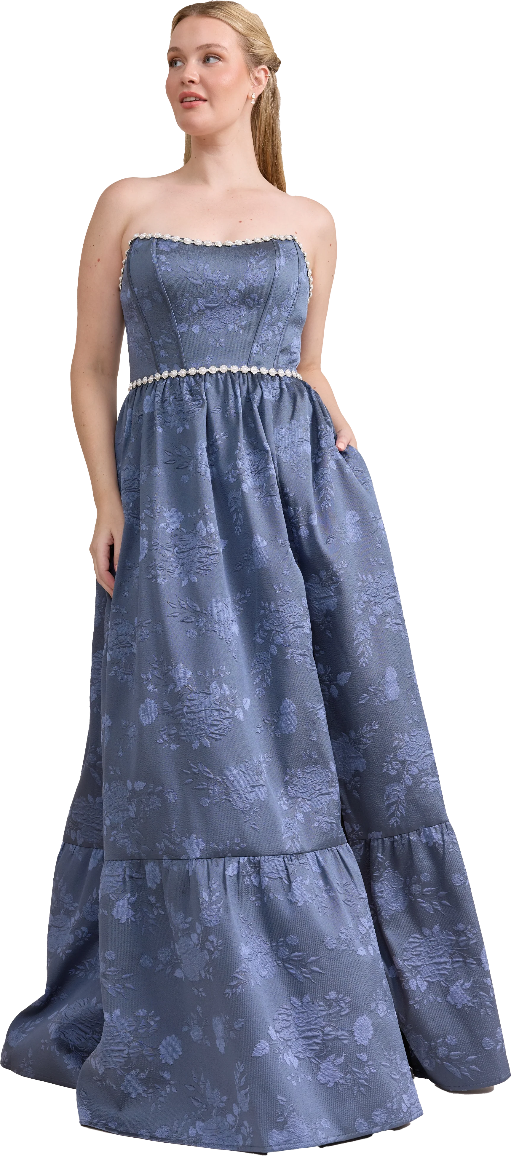 Vienna Luxe Jacquard Dress | Made To Order - Image 40