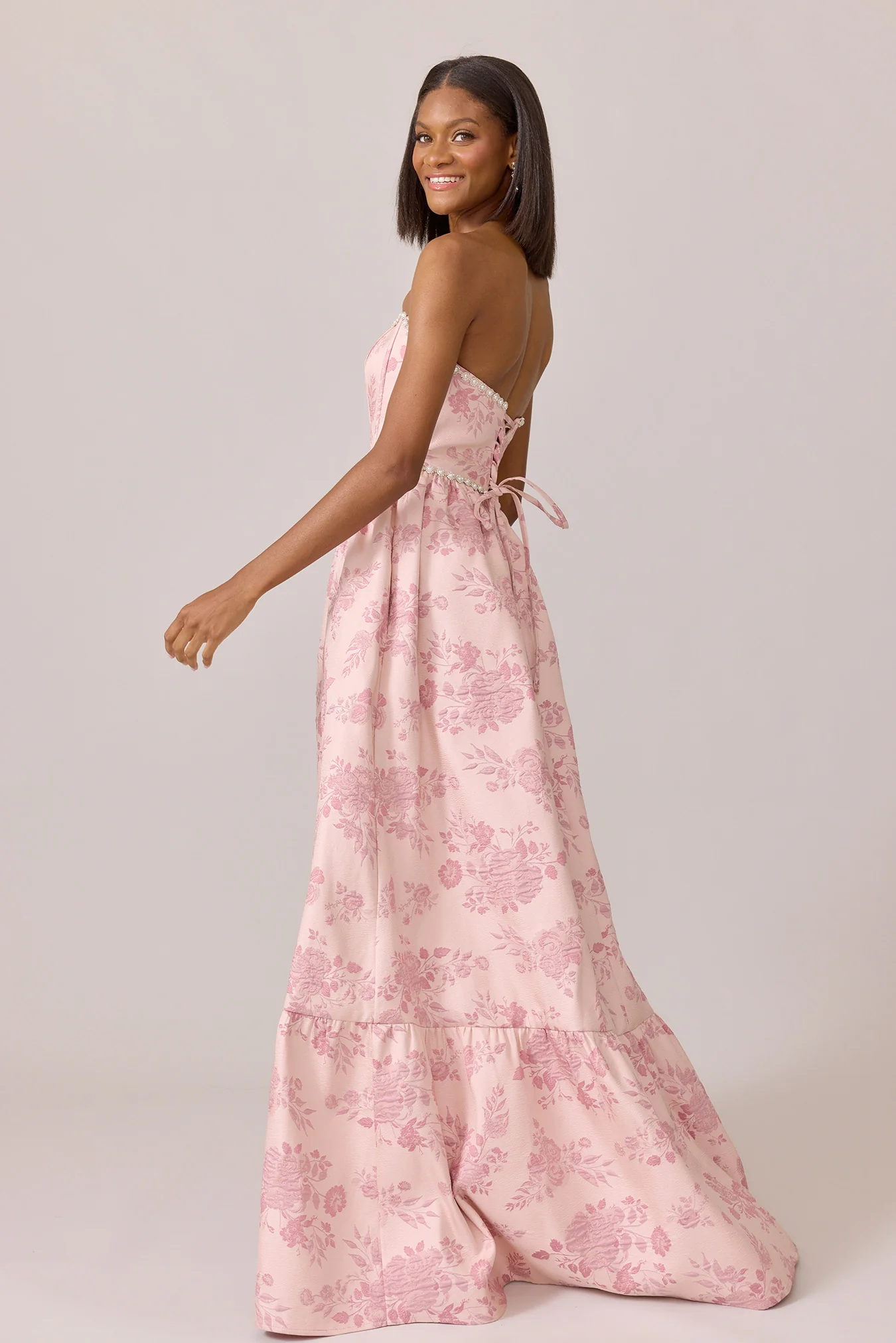 Vienna Luxe Jacquard Dress | Made To Order - Image 7