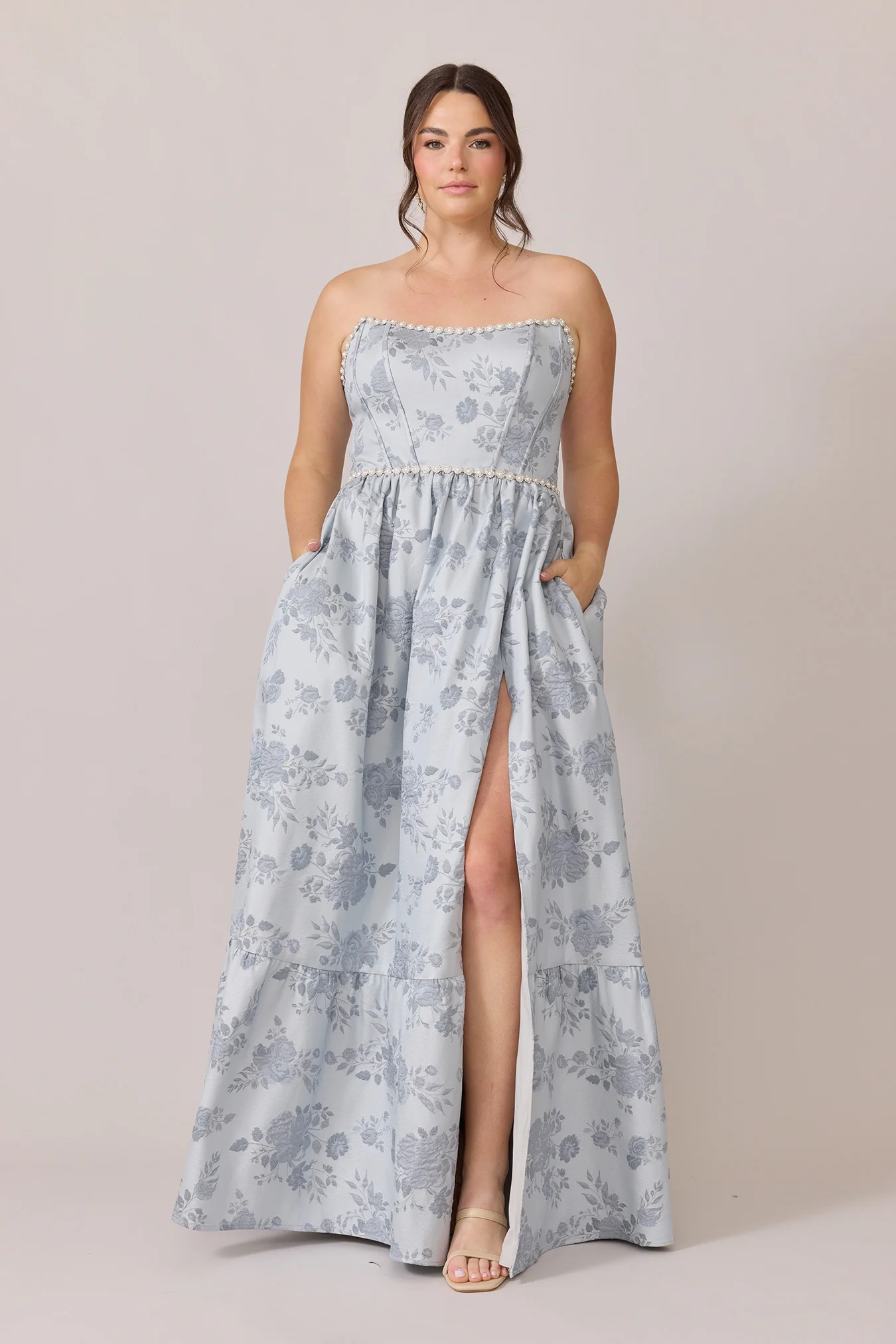Vienna Luxe Jacquard Dress | Made To Order - Image 8