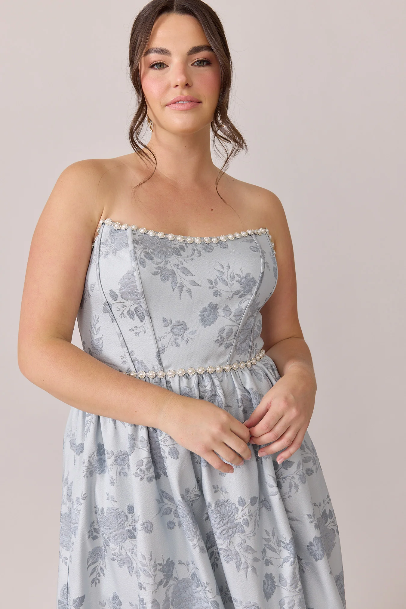 Vienna Luxe Jacquard Dress | Made To Order - Image 9