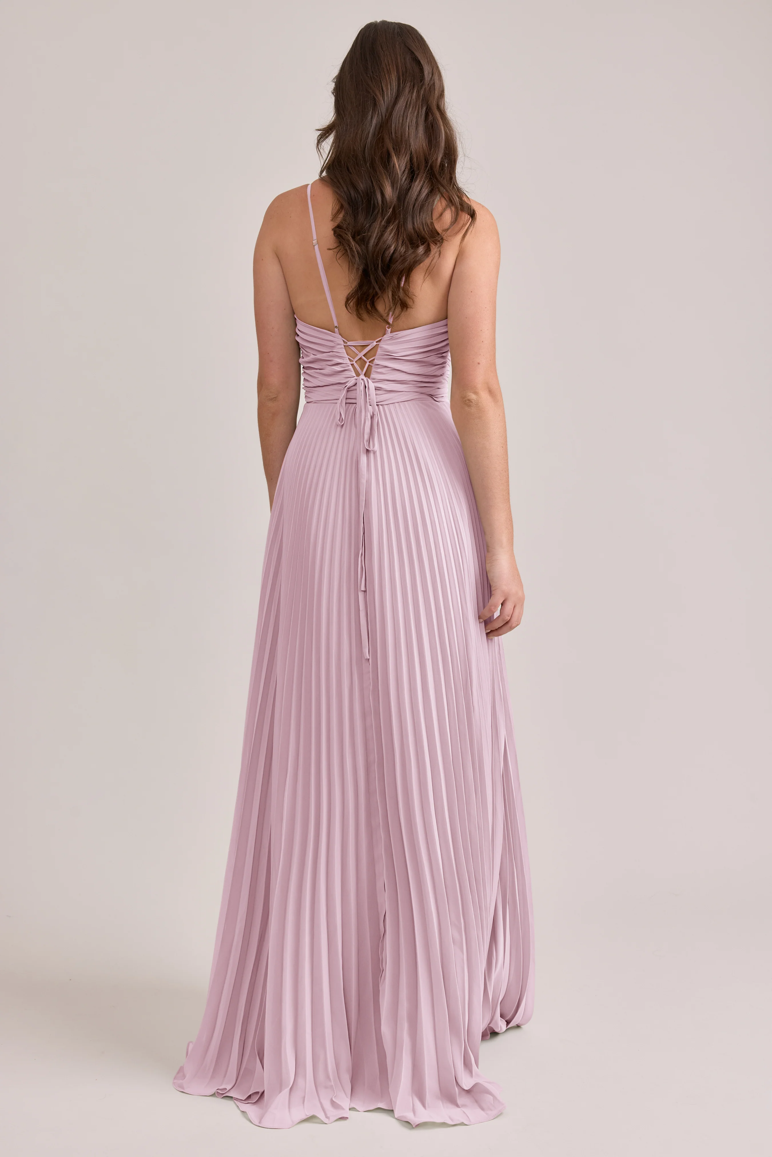 Vivian Chiffon Pleated Dress | Made To Order - Image 7