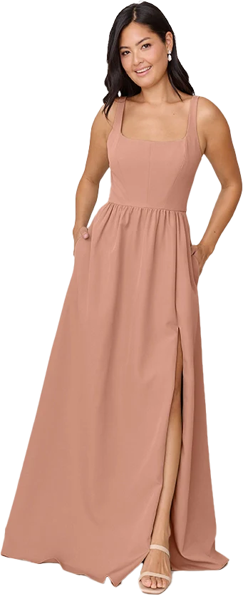 Whitney Crepe Dress | Made To Order - Image 82