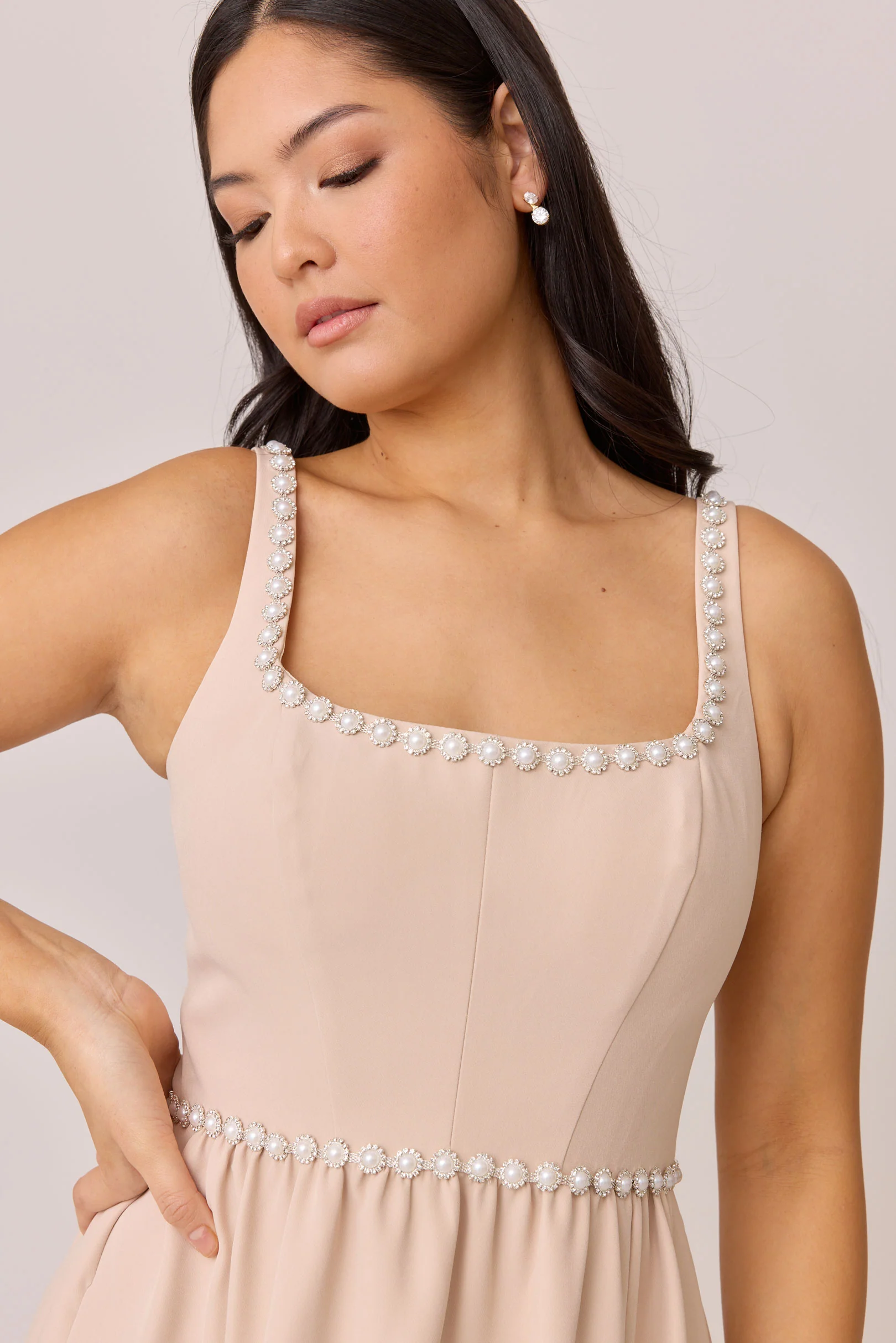 Whitney Luxe Crepe Dress | Made To Order - Image 11
