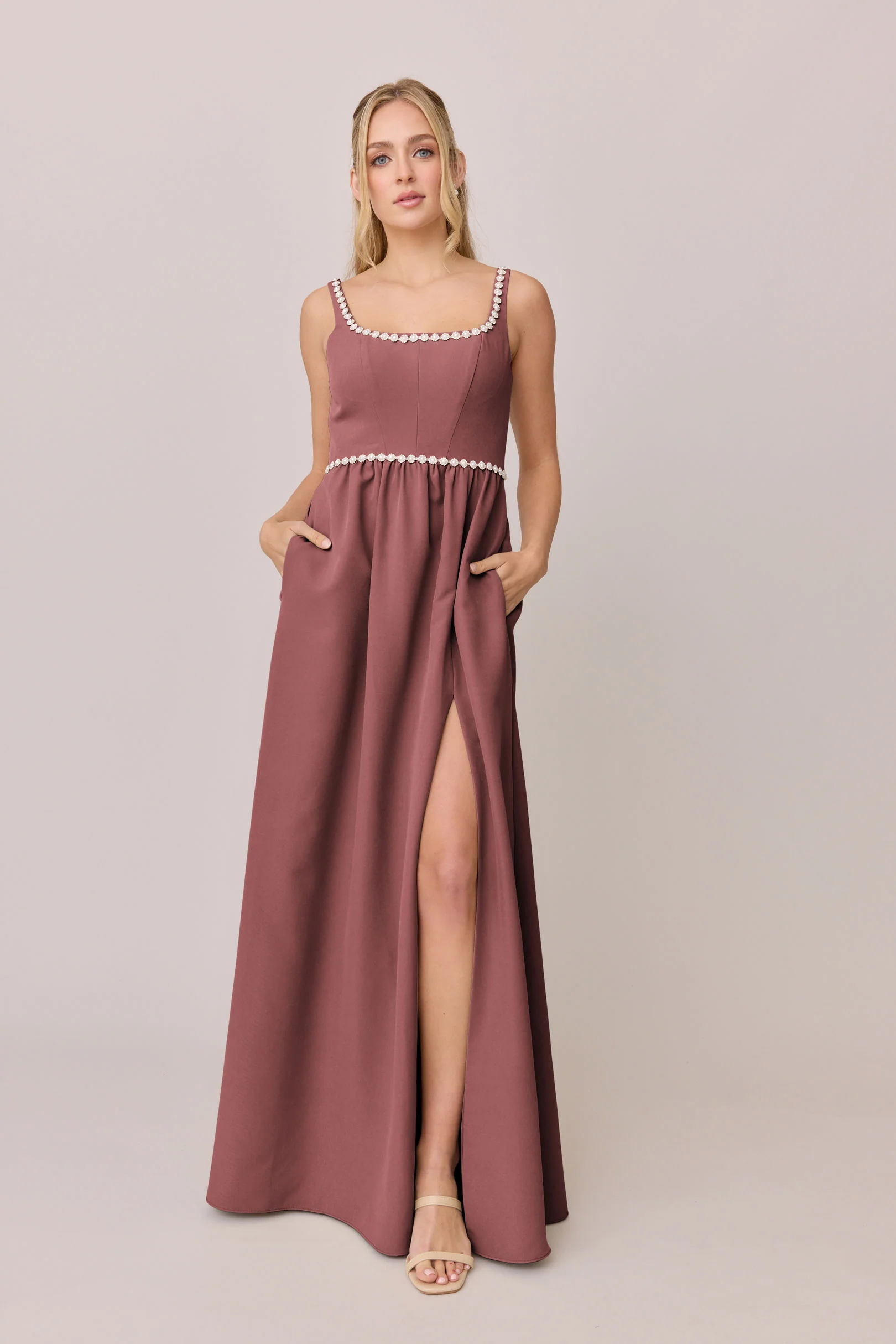 Whitney Luxe Crepe Dress | Made To Order - Image 14