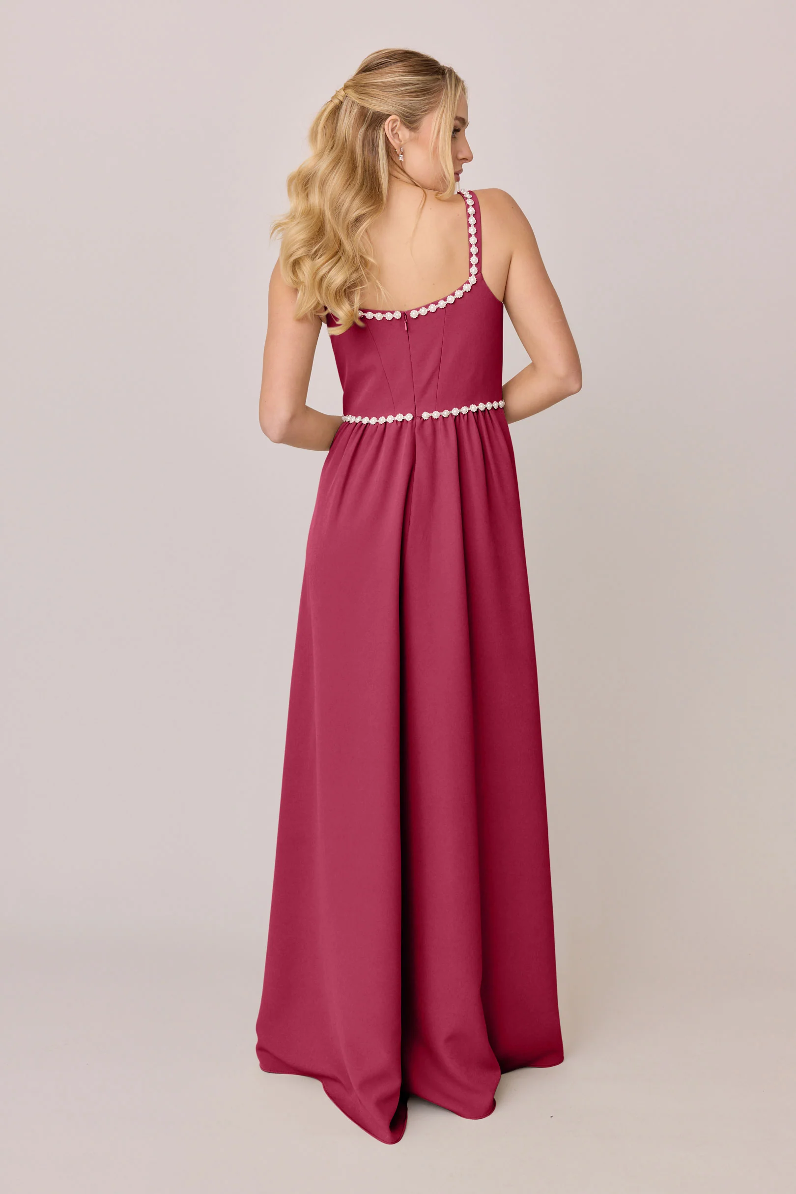 Whitney Luxe Crepe Dress | Made To Order - Image 33