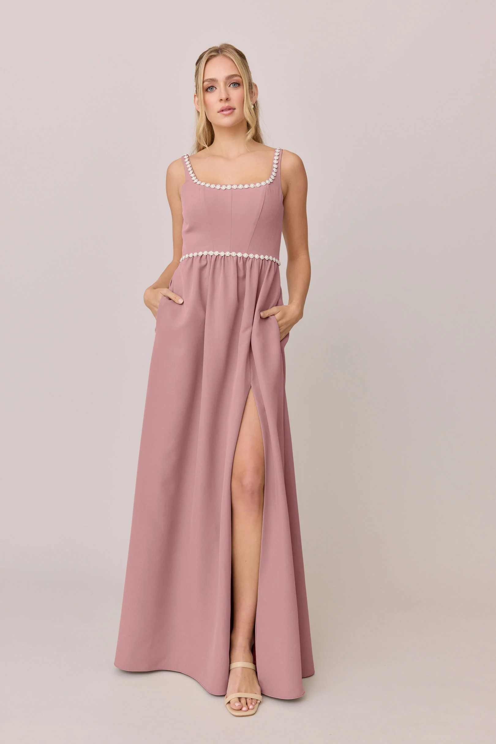 Whitney Luxe Crepe Dress | Made To Order - Image 43