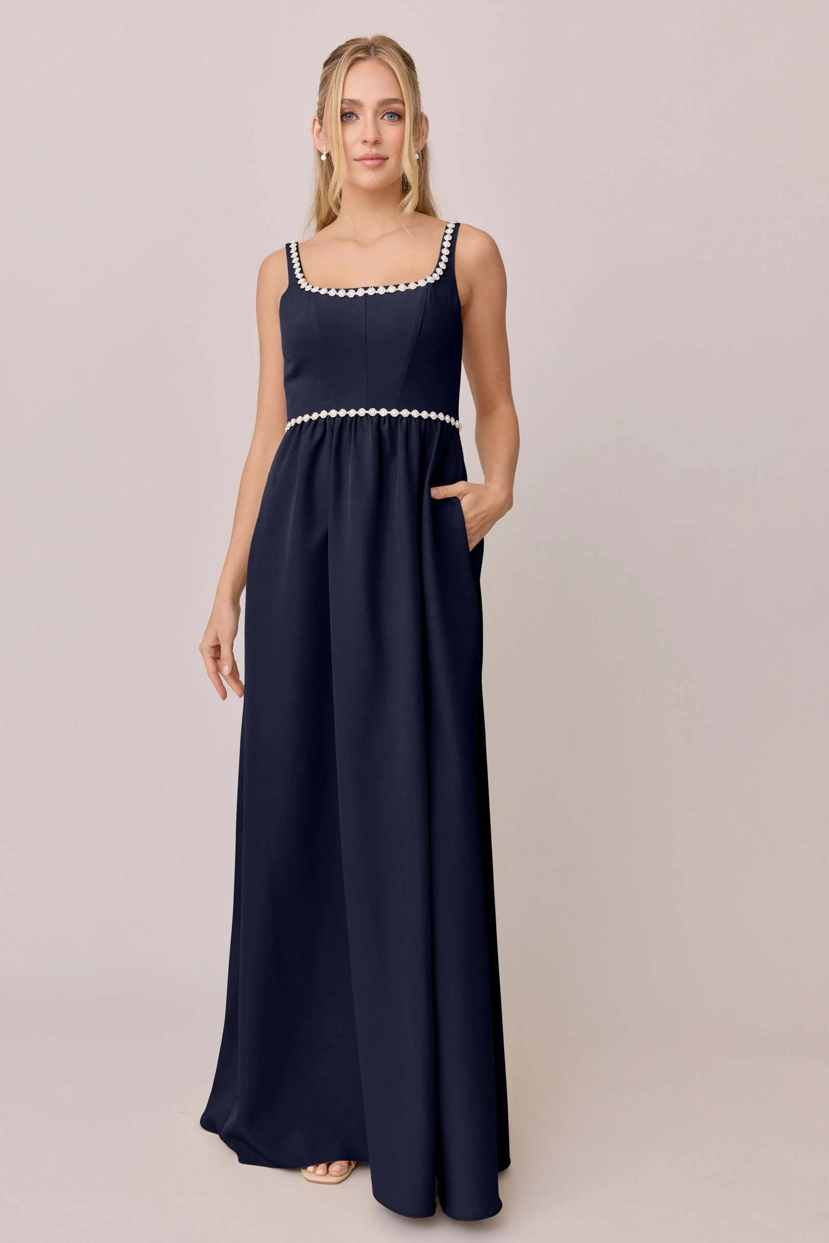 Whitney Luxe Crepe Dress | Made To Order - Image 55