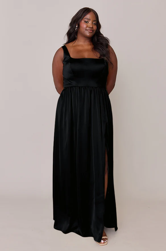 Whitney Satin Dress | Made To Order - Image 10
