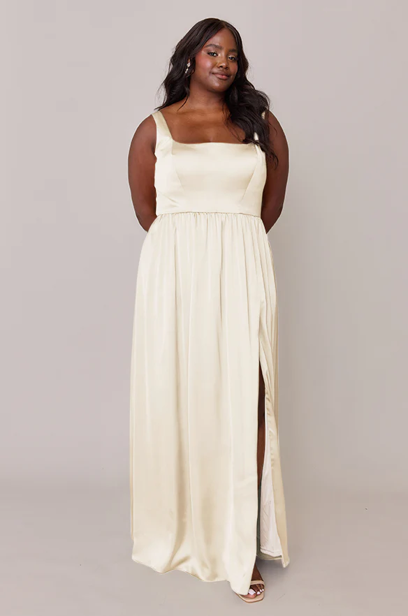 Whitney Satin Dress | Made To Order - Image 106